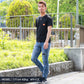 ワンポイントロゴ入り胸ポケットtシャツ
