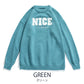 【ペアルック】NICEロゴニット