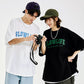 【ペアルック】SLOWLIFEロゴ半袖Tシャツ