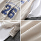【ペアルック】フェイクレイヤードデザイン半袖Tシャツ