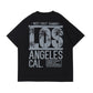 【ペアルック】LOSANGELESロゴ半袖Tシャツ